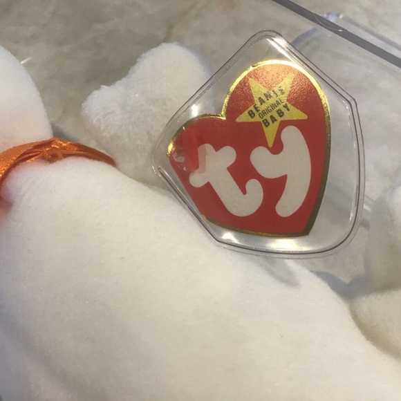 Ty Beanie Baby Spooky the ghost 1995 New in case - Picture 8 of 8